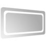 Voir la diapositive 4 : VIDAXL Miroir de salle de bain a LED 80x40 cm