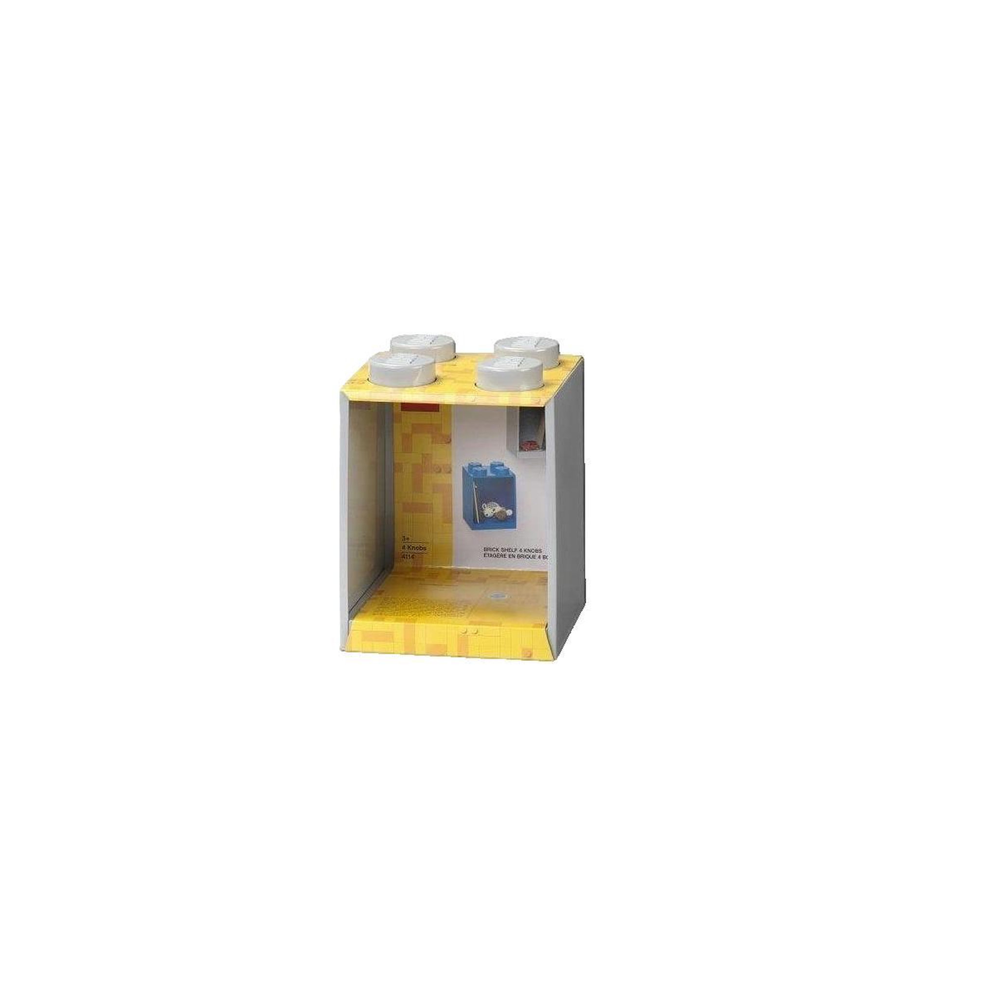 Voir la diapositive 3 : LEGO Étagère LEGO® en polypropylène gris