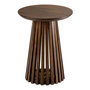 Voir la diapositive 1 : Paris Prix Table d'Appoint Design en Bois  Vincent  40cm Marron
