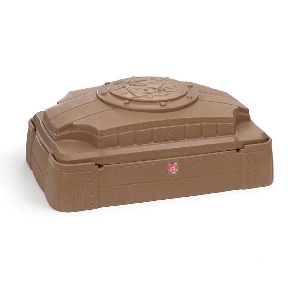 Step2 Bac à Sable Style Pirate avec Couvercle