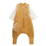 Petit Béguin Turbulette TOG2 en velours avec pieds retroussables et manches amovibles Swan. Coloris disponibles : Jaune