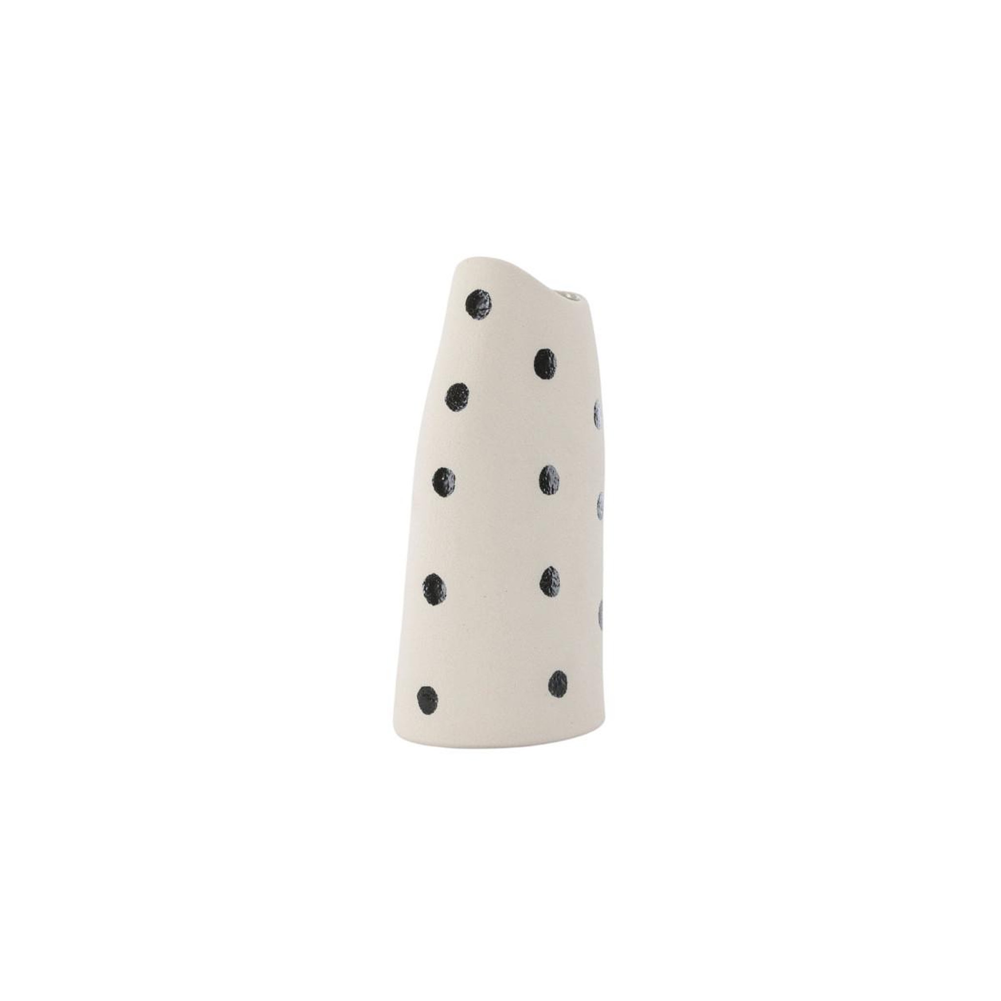 Voir la diapositive 3 : Paris Prix Vase Design  Ernst  23cm Blanc & Noir