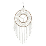 Paris Prix Attrape-Rêves Mandala  Coquillage  50cm Blanc