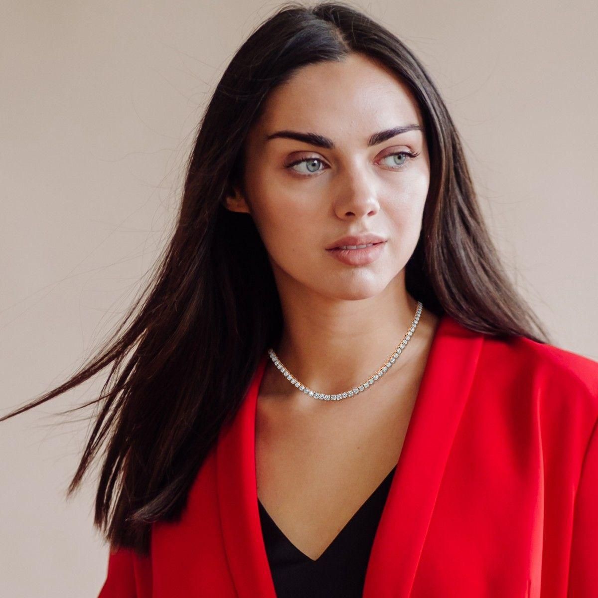 SC BOHEME Collier par SC Bohème orné de Cristaux scintillants