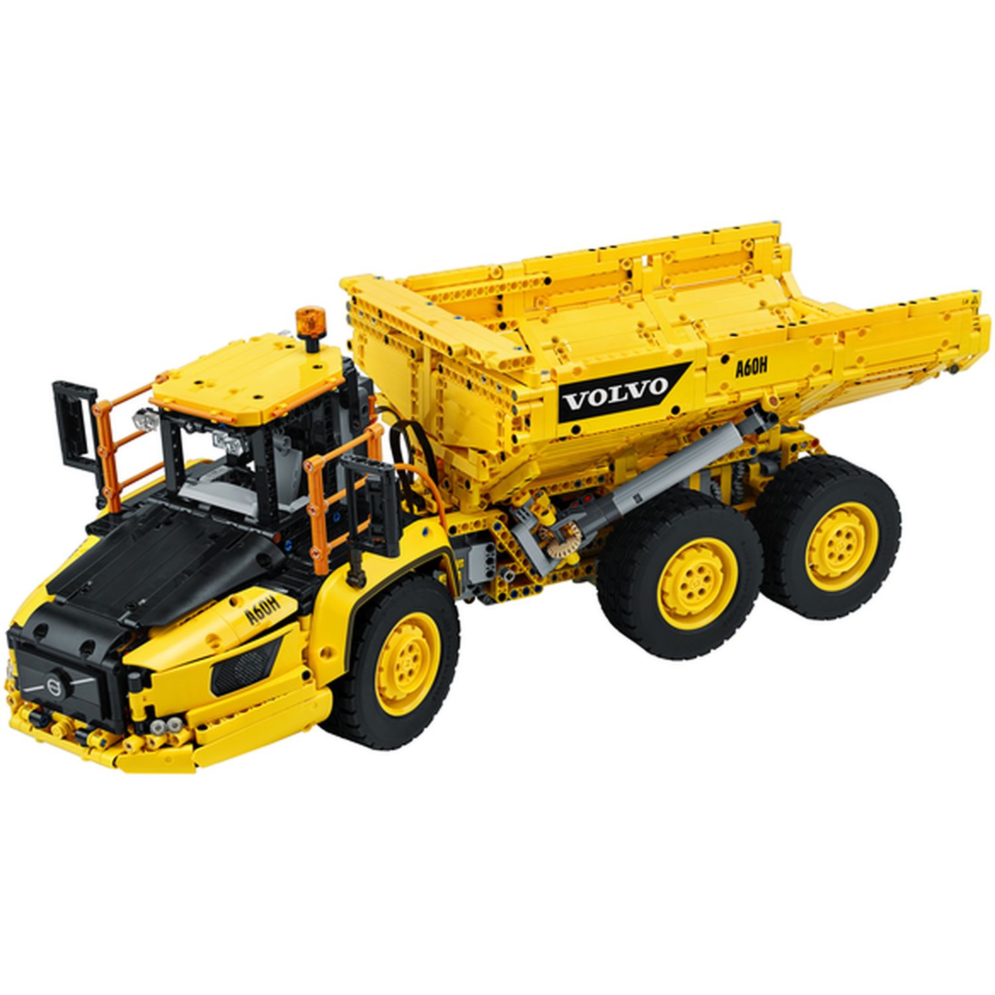 Voir la diapositive 2 : LEGO Technic 42114 - Le tombereau articulé Volvo 6x6