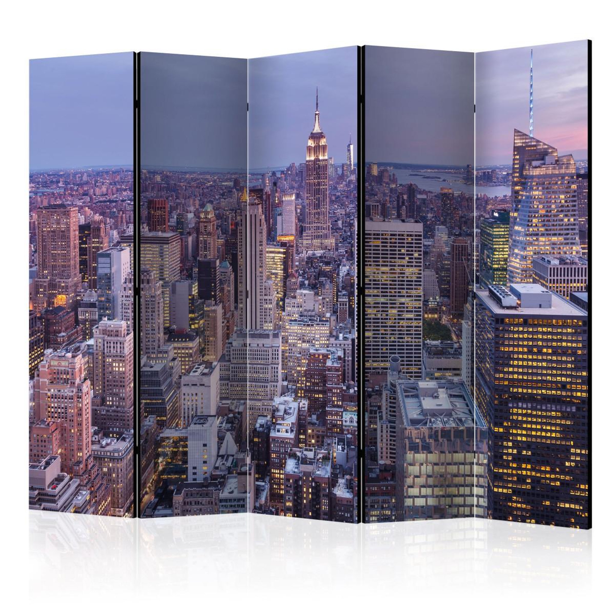Paris Prix Paravent 5 volets  evening city  172x225cm