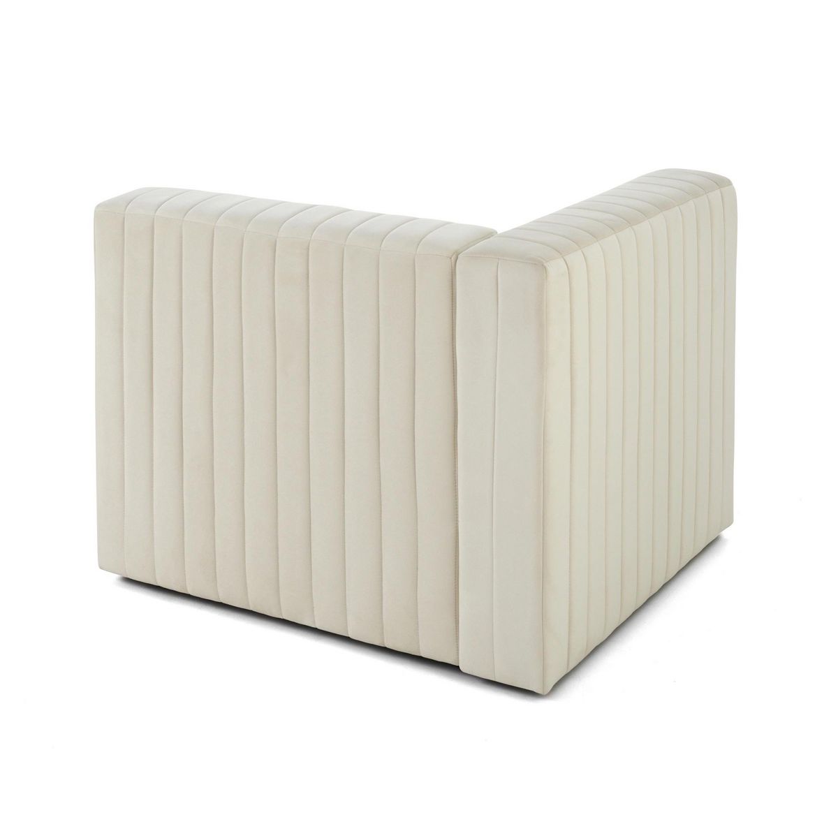 LISA DESIGN Nova - module d'assise gauche - en velours