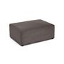 Voir la diapositive 2 : BEST MOBILIER Topaze - pouf - en velours texturé
