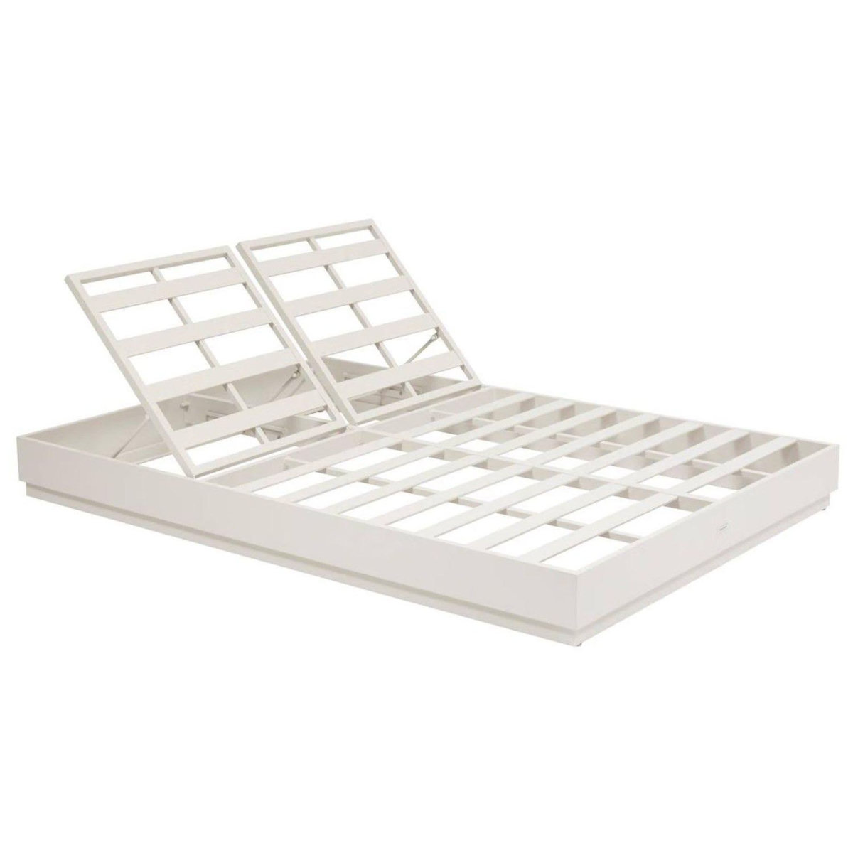 HESPERIDE Lit de piscine en aluminium 2 places ALLURE