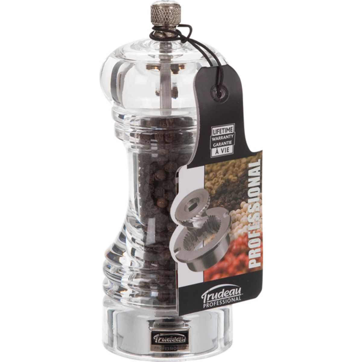 TRUDEAU Moulin à poivre 15cm professionnel