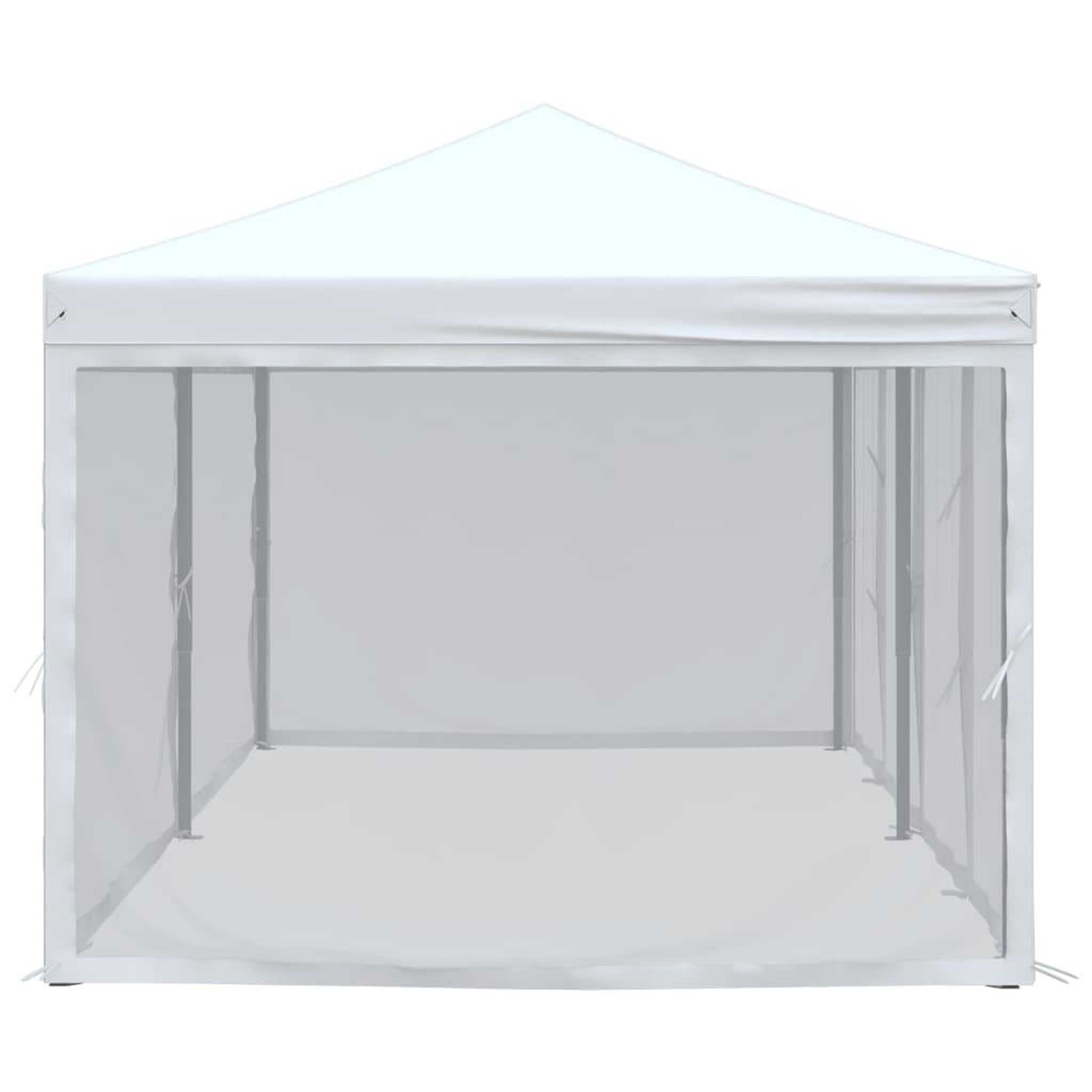 Voir la diapositive 4 : VIDAXL Tente de reception pliable avec parois Blanc 3x6 m
