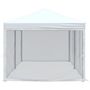 Voir la diapositive 4 : VIDAXL Tente de reception pliable avec parois Blanc 3x6 m