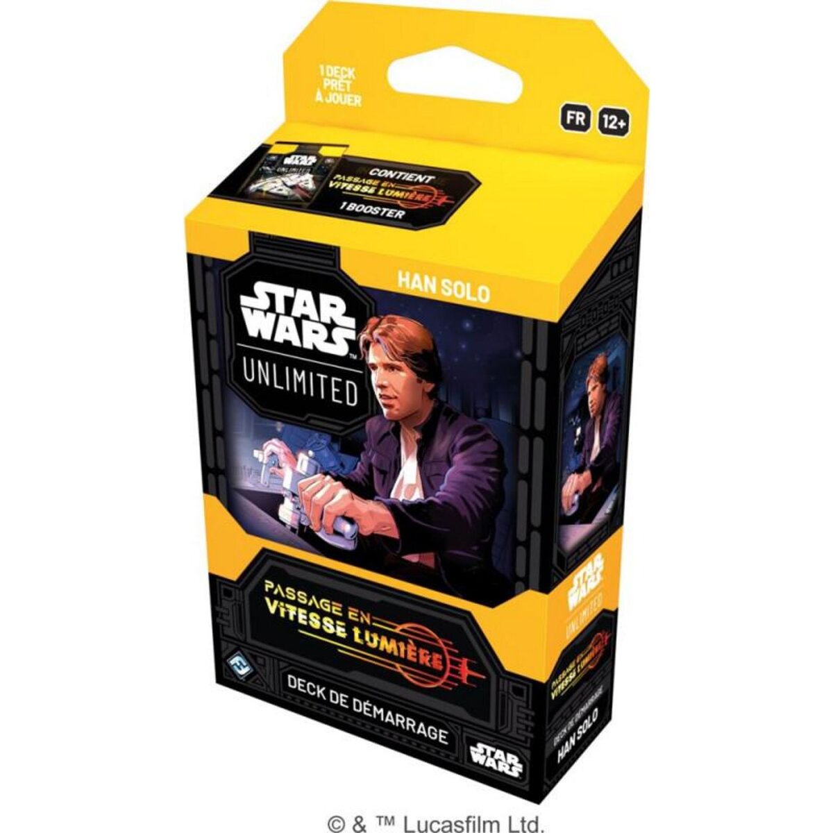 Star Wars Carte à collectionner Star Wars Unlimited Passage Vitesse Lumière Deck Modèle aléatoire