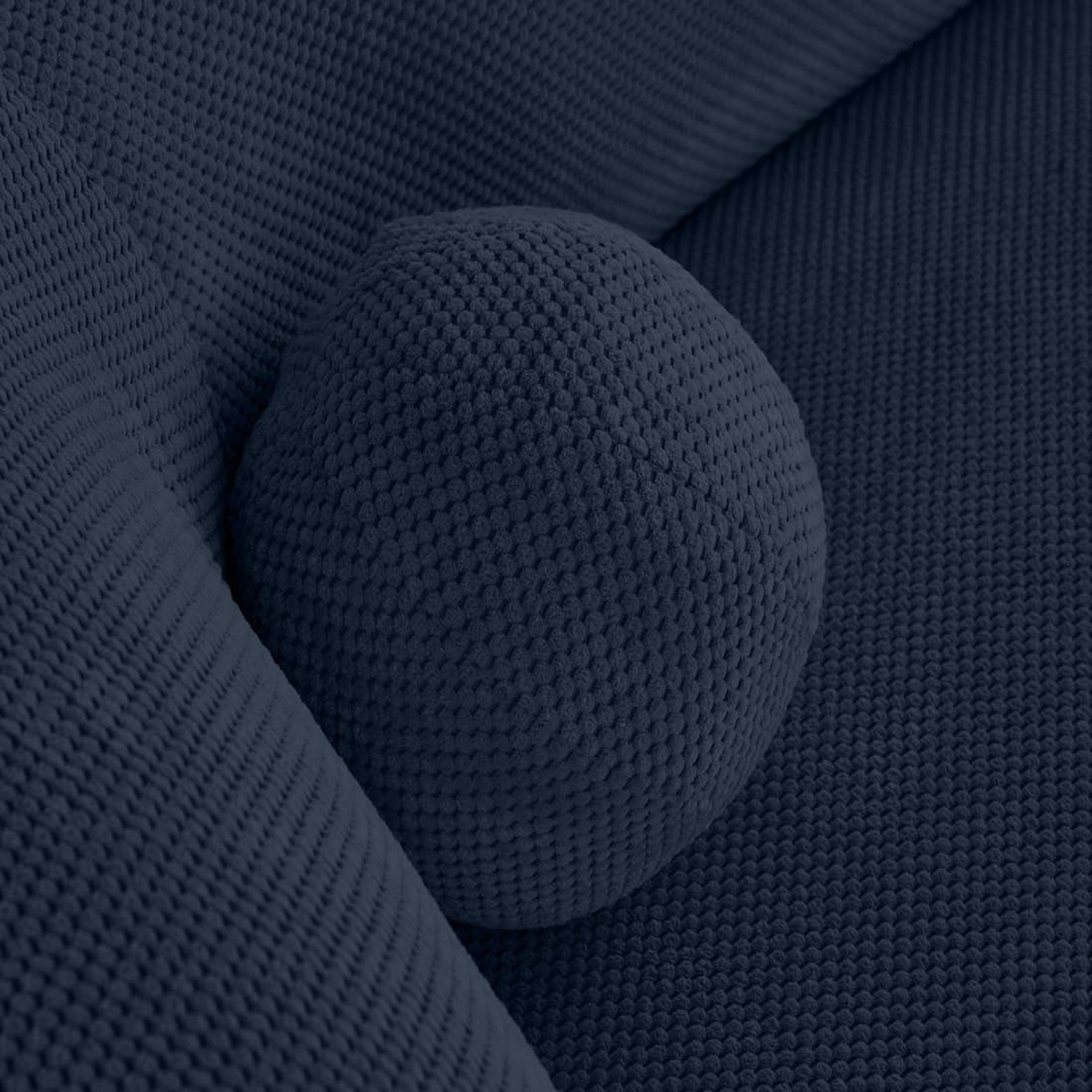 Voir la diapositive 5 : LISA DESIGN Charles - canapé d'angle droit 4 places en velours texturé