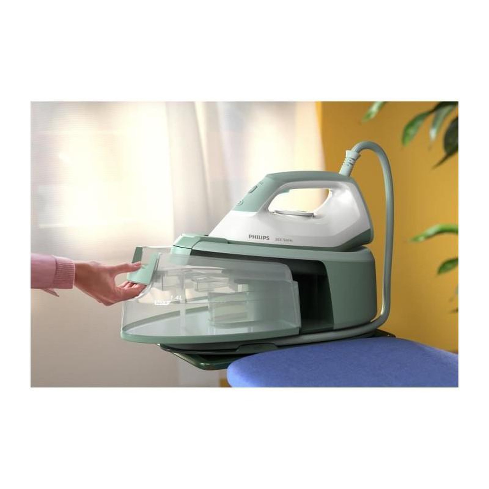 Voir la diapositive 6 : Philips Centrale vapeur 6 bars 130 g/min  autonomie illimitée - psg3010-70