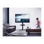 Voir la diapositive 2 : One For All ONE FOR ALL - Pied TV 32-70 avec etagere Gamme Solid - Inclinable 15? + Orientable 90? - Compatible pour ecrans 32-70/81-178cm
