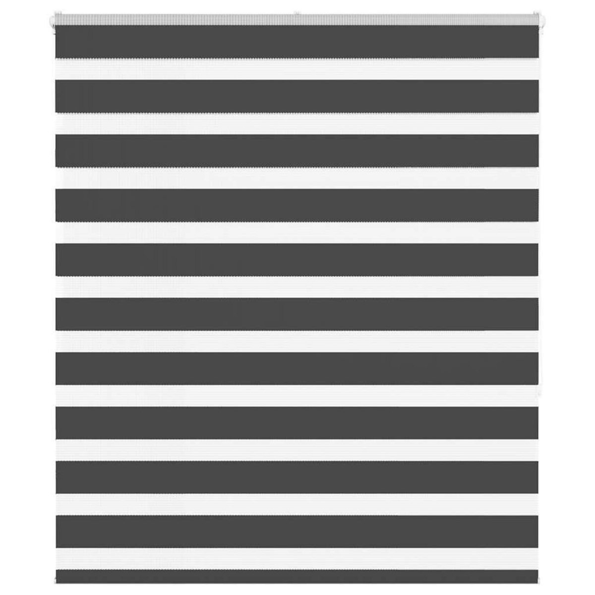 VIDAXL Store zebre noir 135x150 cm largeur du tissu 130,9 cm polyester