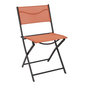 Voir la diapositive 2 : Paris Prix Lot de 4 Chaises Pliables  Jardin  79cm Terracotta