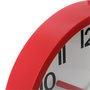 Voir la diapositive 3 : ATMOSPHERA Horloge Murale  Colors  22cm Rouge