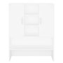 Voir la diapositive 3 : VIDAXL Meuble pour machine a laver Blanc 70,5x25,5x90 cm