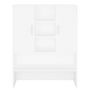 Voir la diapositive 3 : VIDAXL Meuble pour machine a laver Blanc 70,5x25,5x90 cm