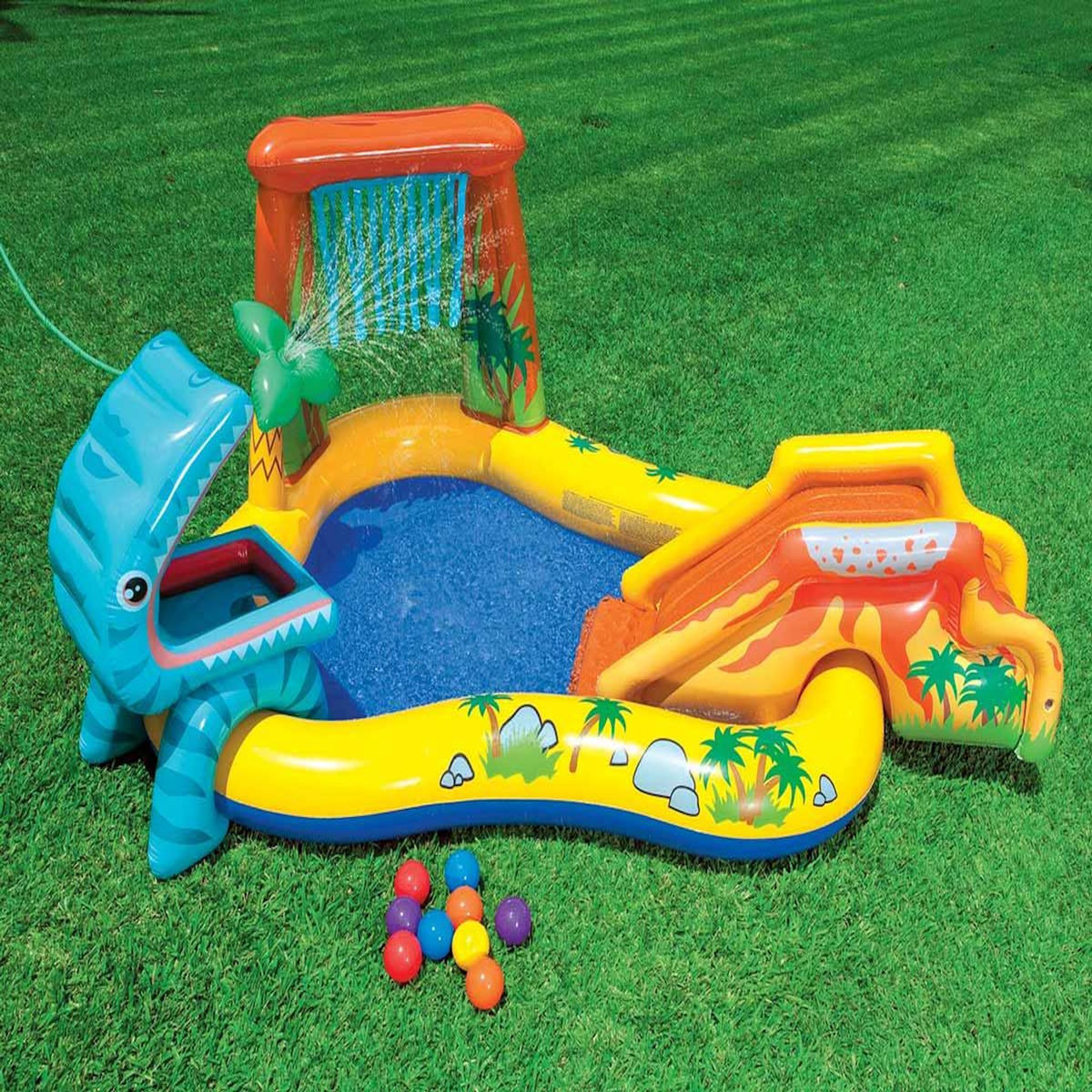 INTEX Aire de jeux gonflable Jurassic - Intex