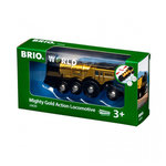 Brio 33630 Locomotive puissante doree