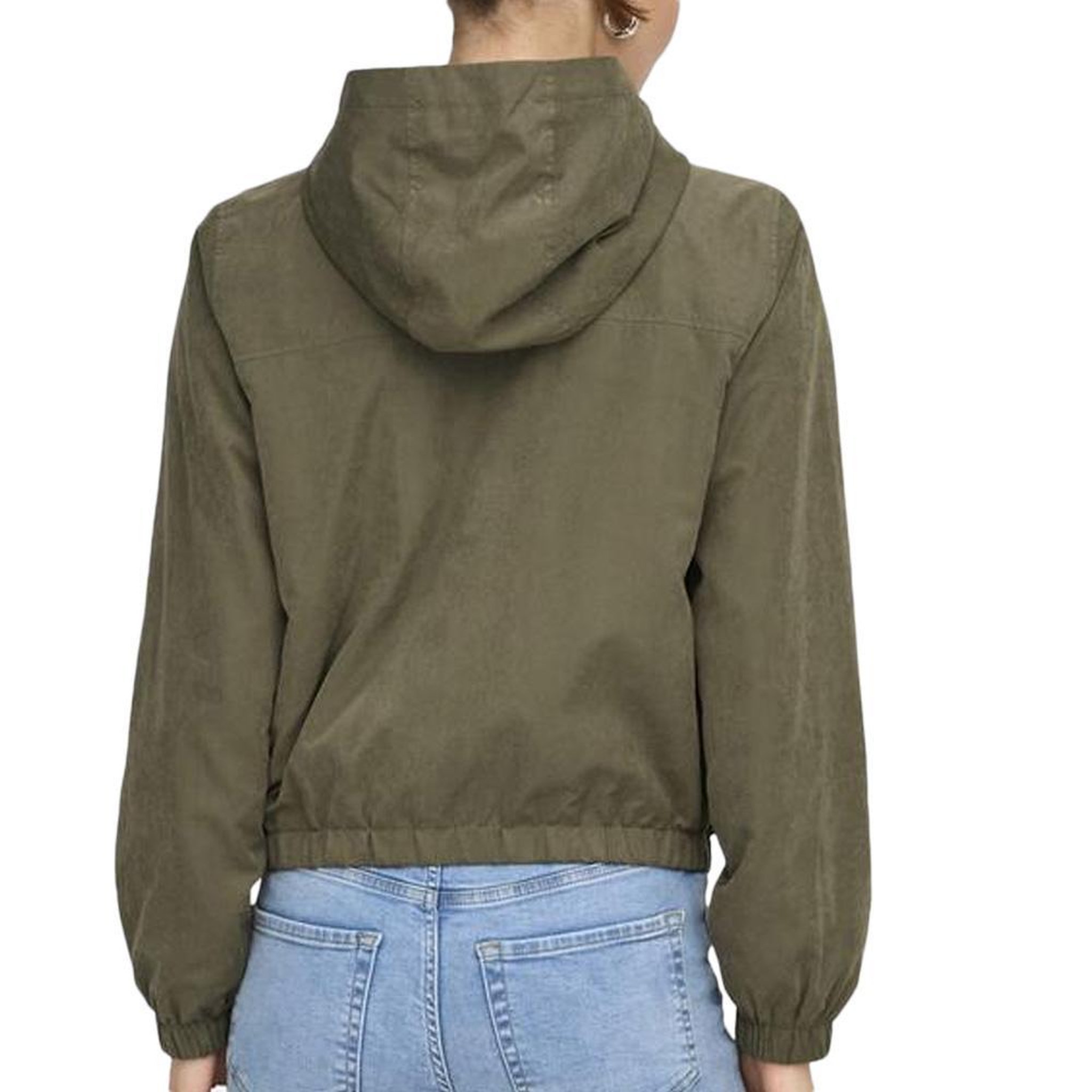 Voir la diapositive 2 : JACQUELINE DE YONG Blouson Kaki Femme JDY Hazen Shine