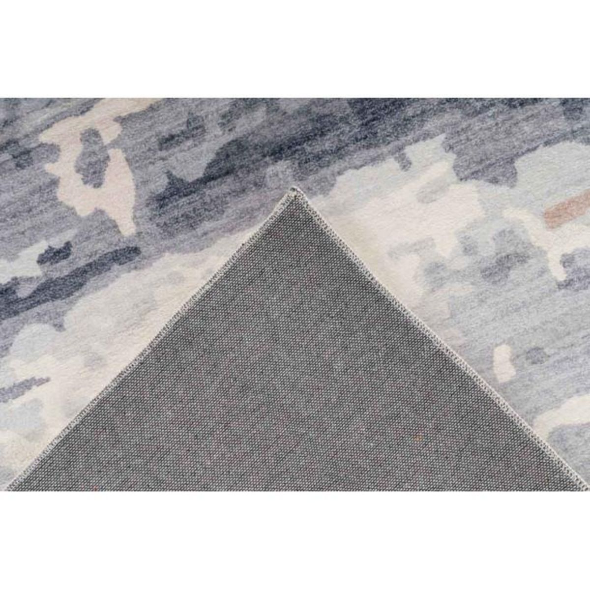 Paris Prix Tapis Tissé à Poils Courts Vintage  Ilian III  Gris