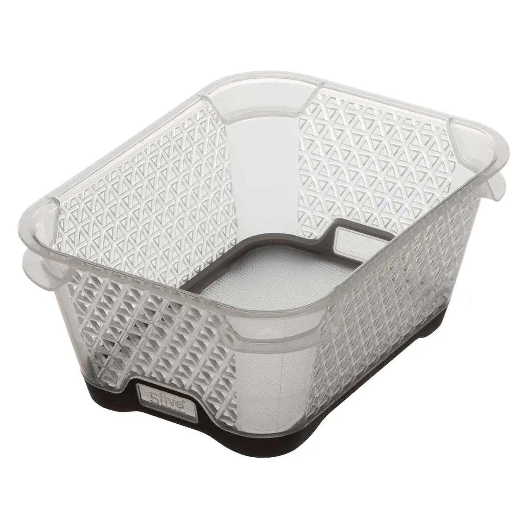 FIVE Bac de rangement en plastique  duo  1,3l taupe