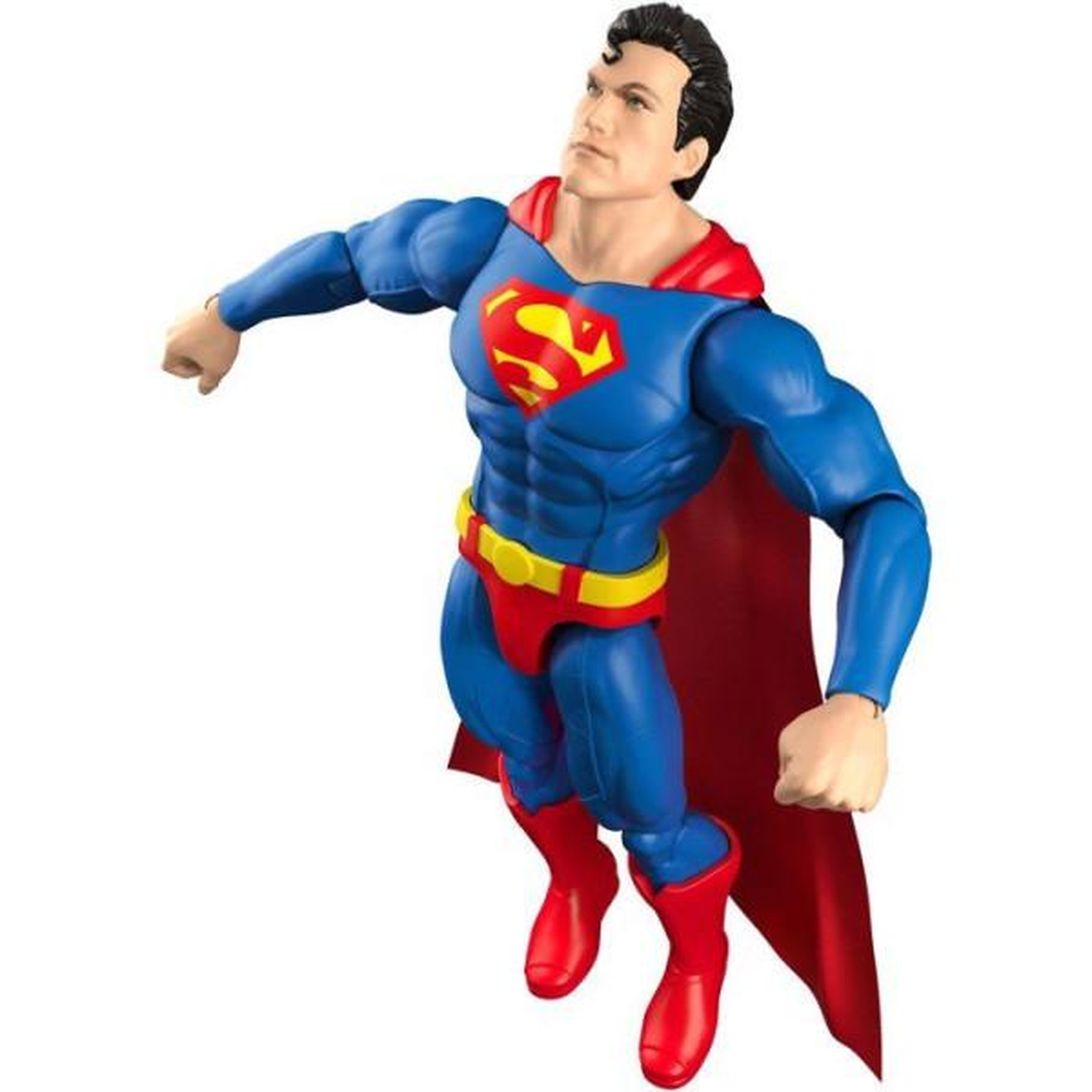 Voir la diapositive 3 : MATTEL Figurine - DC - Superman JNF57 - 15 cm - 22 articulations - Accessoires