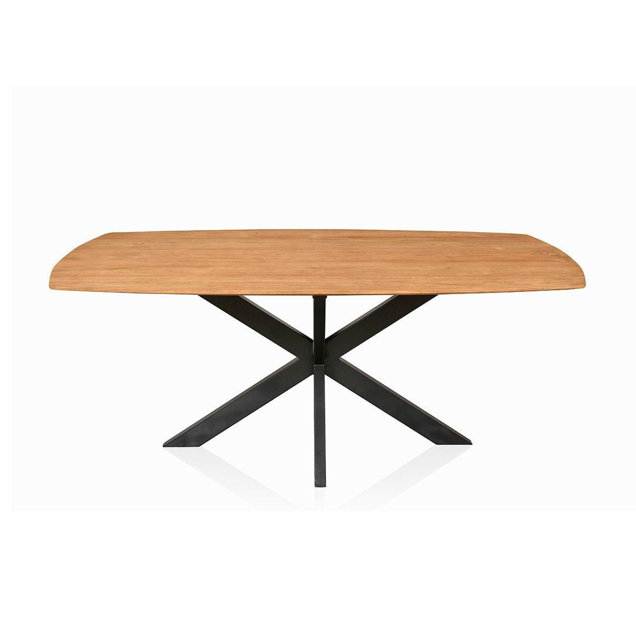 Voir la diapositive 2 : Paris Prix Table à manger en bois  darryl  180cm naturel