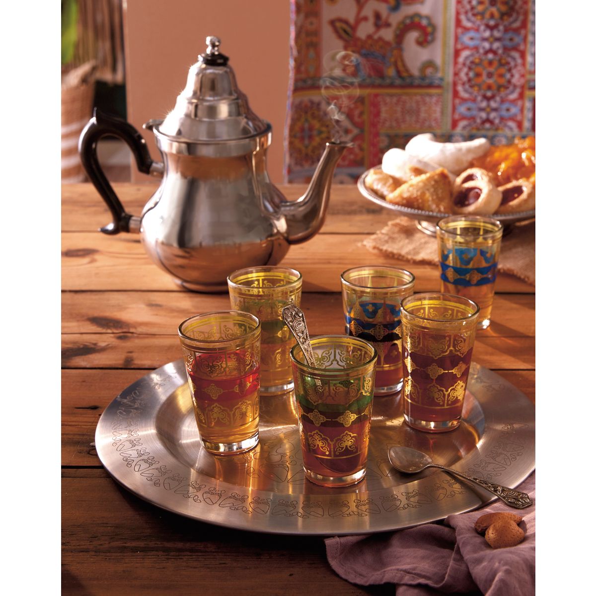 Lot de 6 verres à thé 12.5 cl