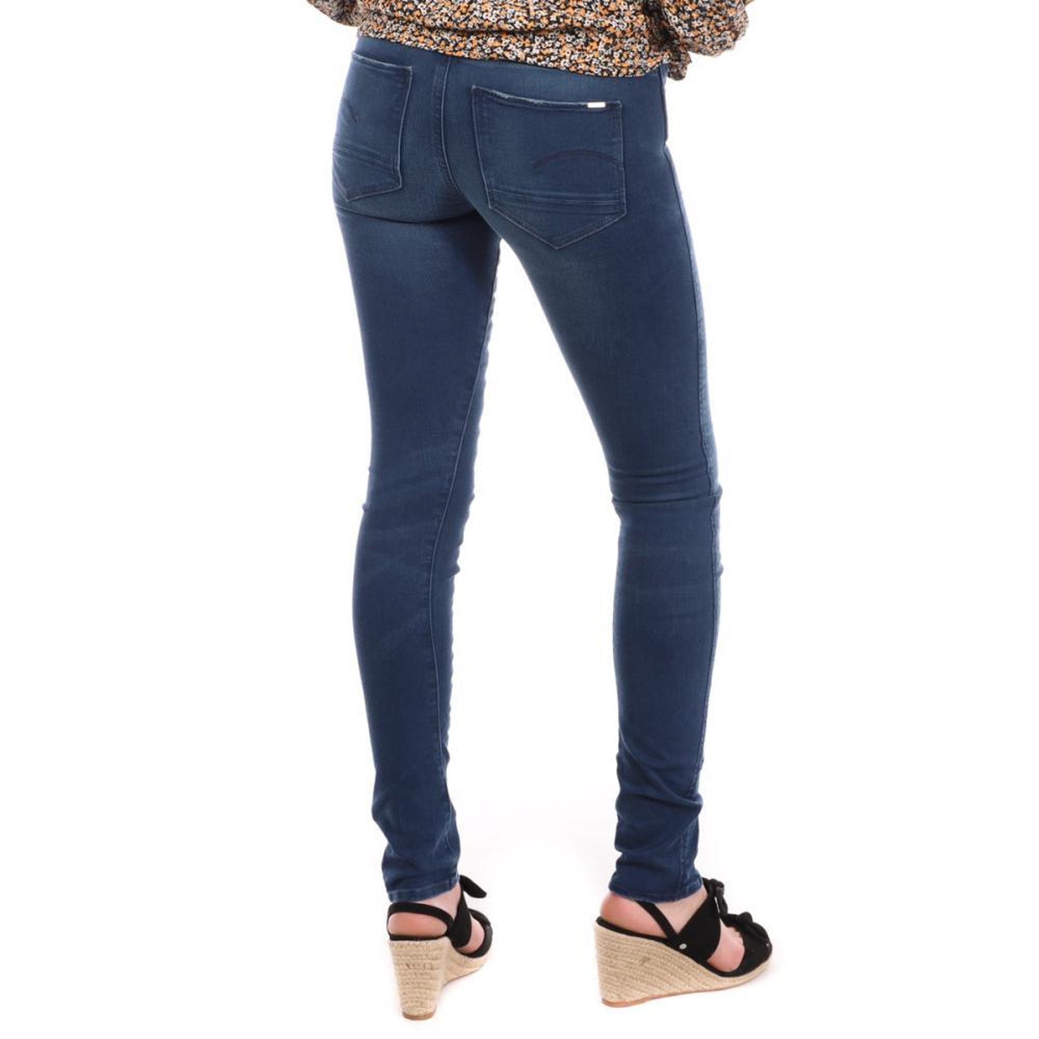 Voir la diapositive 2 : G-Star Raw Jean Skinny  Foncé Femme G-Star Arc 3D Jeg - W24