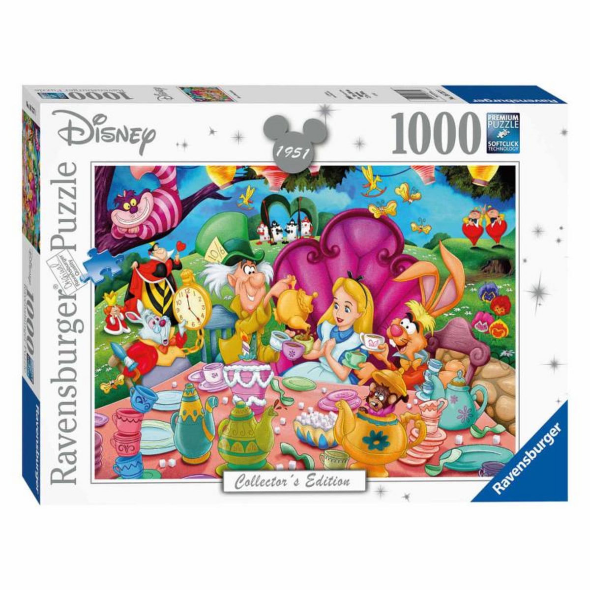 RAVENSBURGER Ravensburger - Disney Alice in Wonderland, 1000pcs. 167371