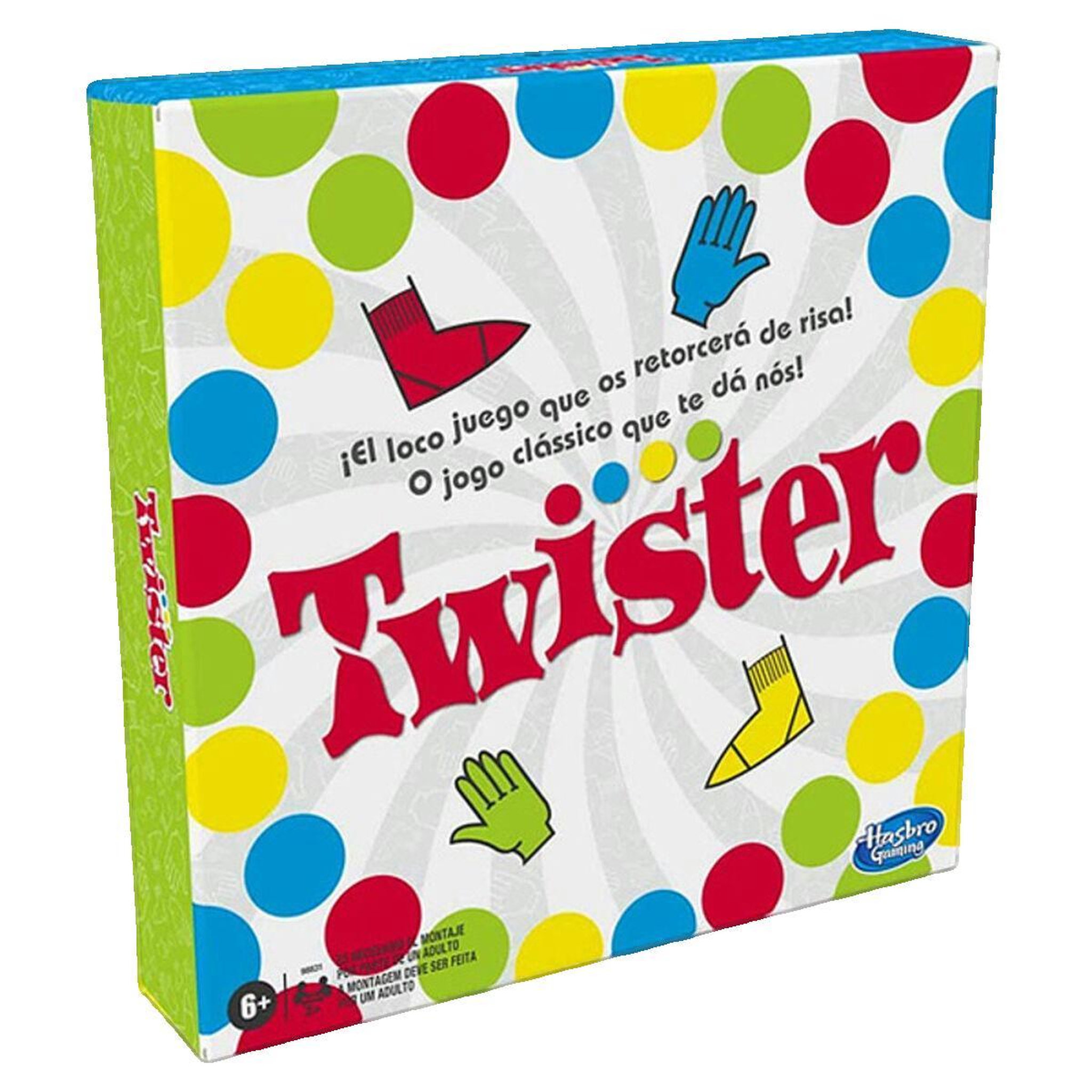 HASBRO Jeu de société Hasbro Twister multicolore