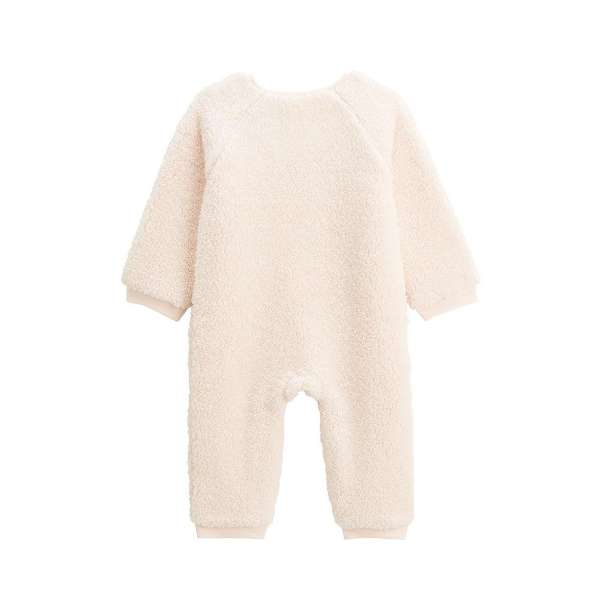 Petit Béguin Surpyjama bébé en sherpa Matcha