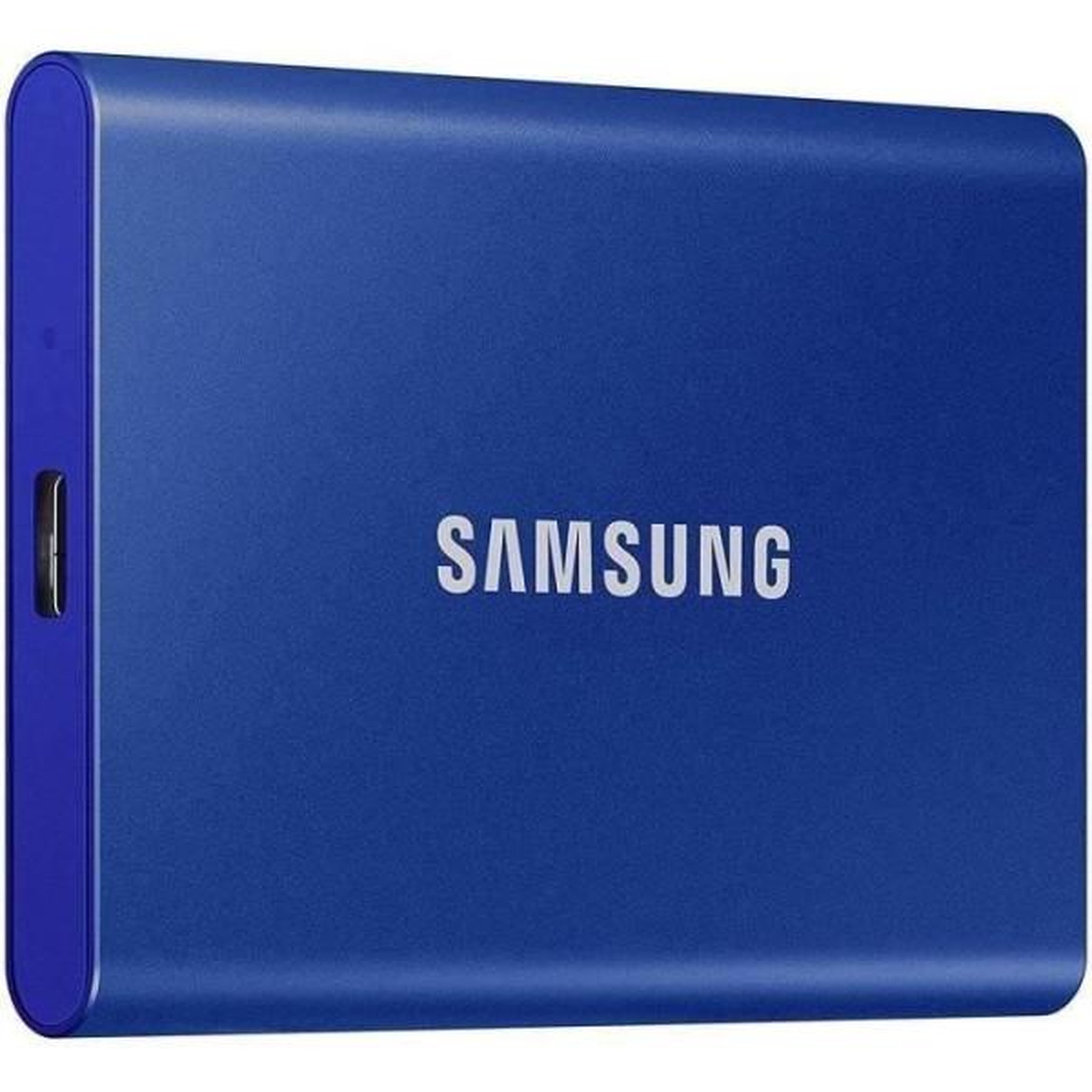 Voir la diapositive 2 : Samsung SAMSUNG SSD Externe T7 Bleu 2 To MU-PC2T0H/WW