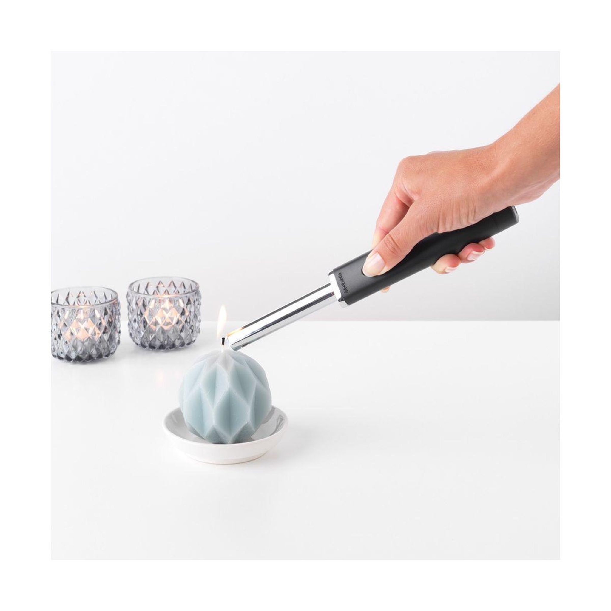 Voir la diapositive 2 : BRABANTIA Allume gaz tasty dark grey
