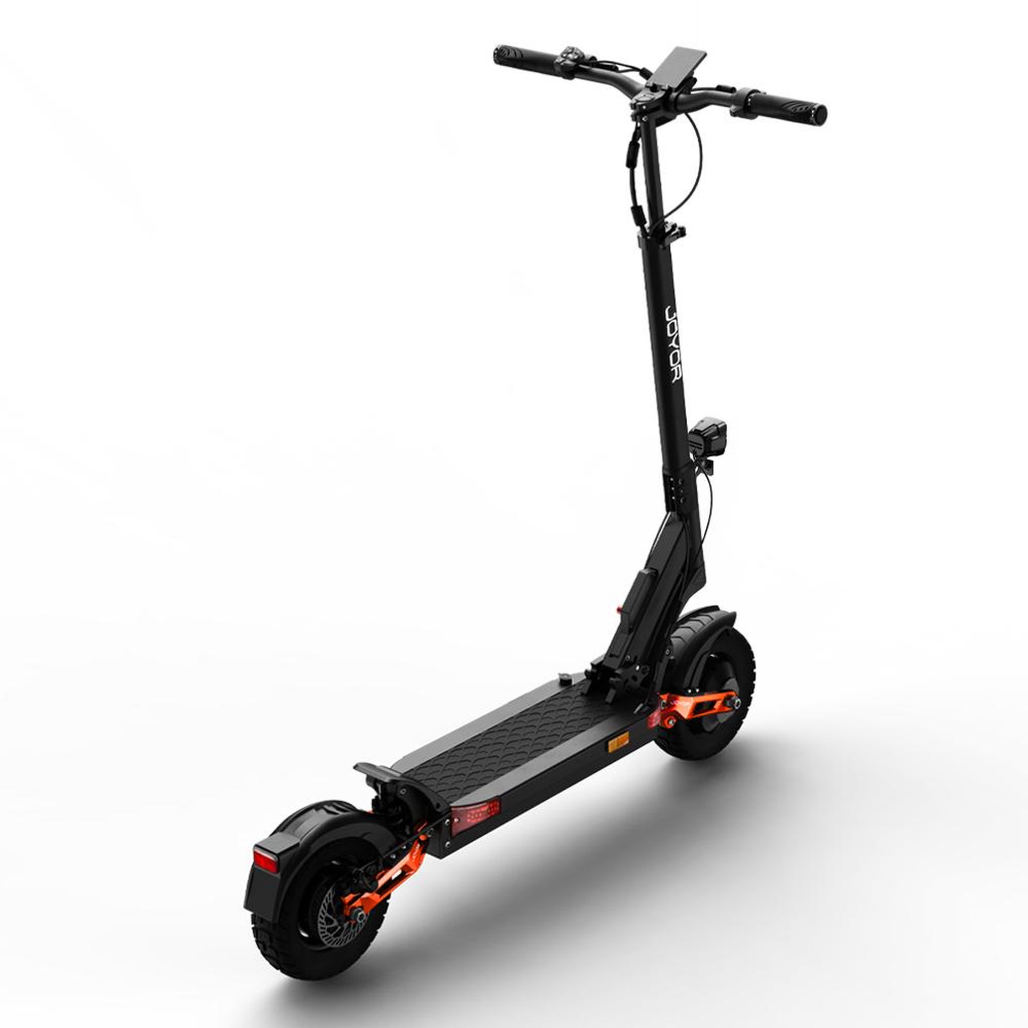 Voir la diapositive 4 : JOYOR Trottinette électrique pliable JOYOR T-PRO 48 V 26 Ah, 10 pouces, suspension et freins hydrauliques