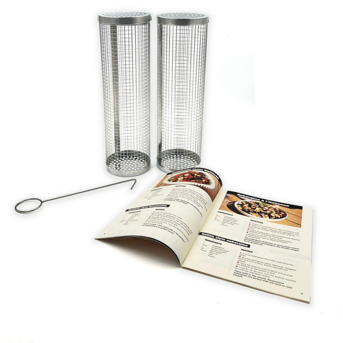 COOKUT Ustensile barbecue Roll grill