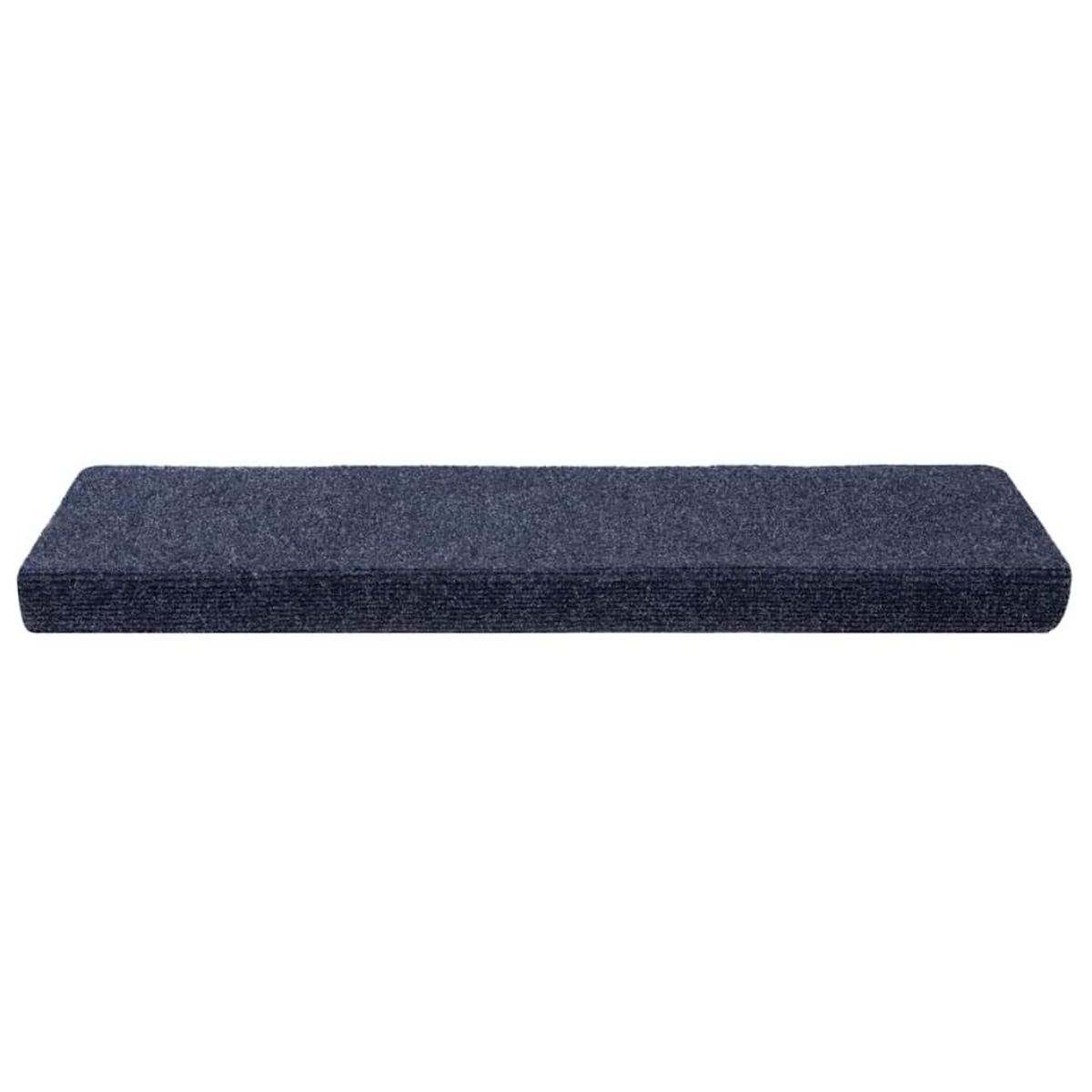 VIDAXL Tapis d'escalier autocollant 20 pcs anthracite 65x21x4 cm