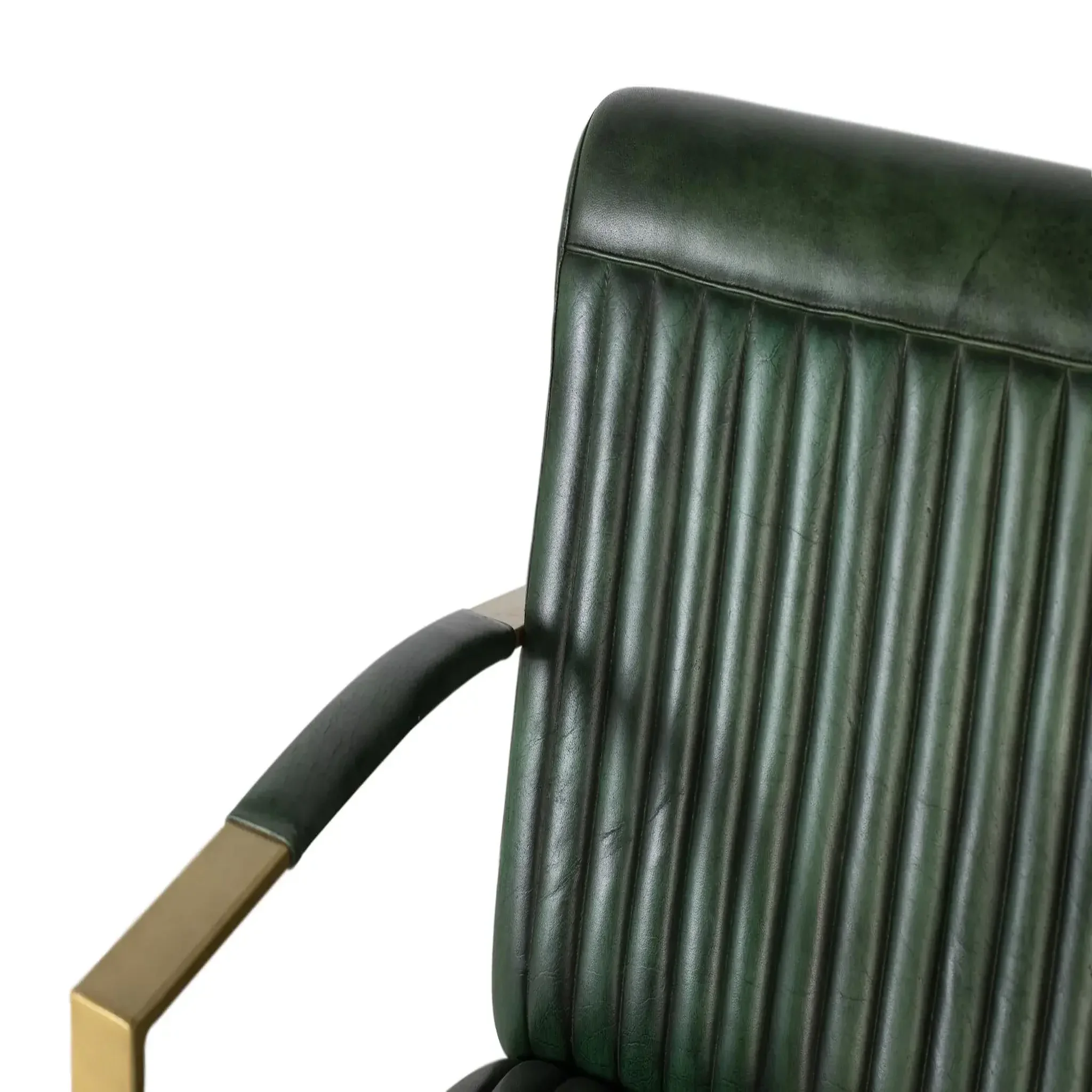 Voir la diapositive 5 : GINER Y COLOMER SL Fauteuil en cuir 65 cm style moderne élégant