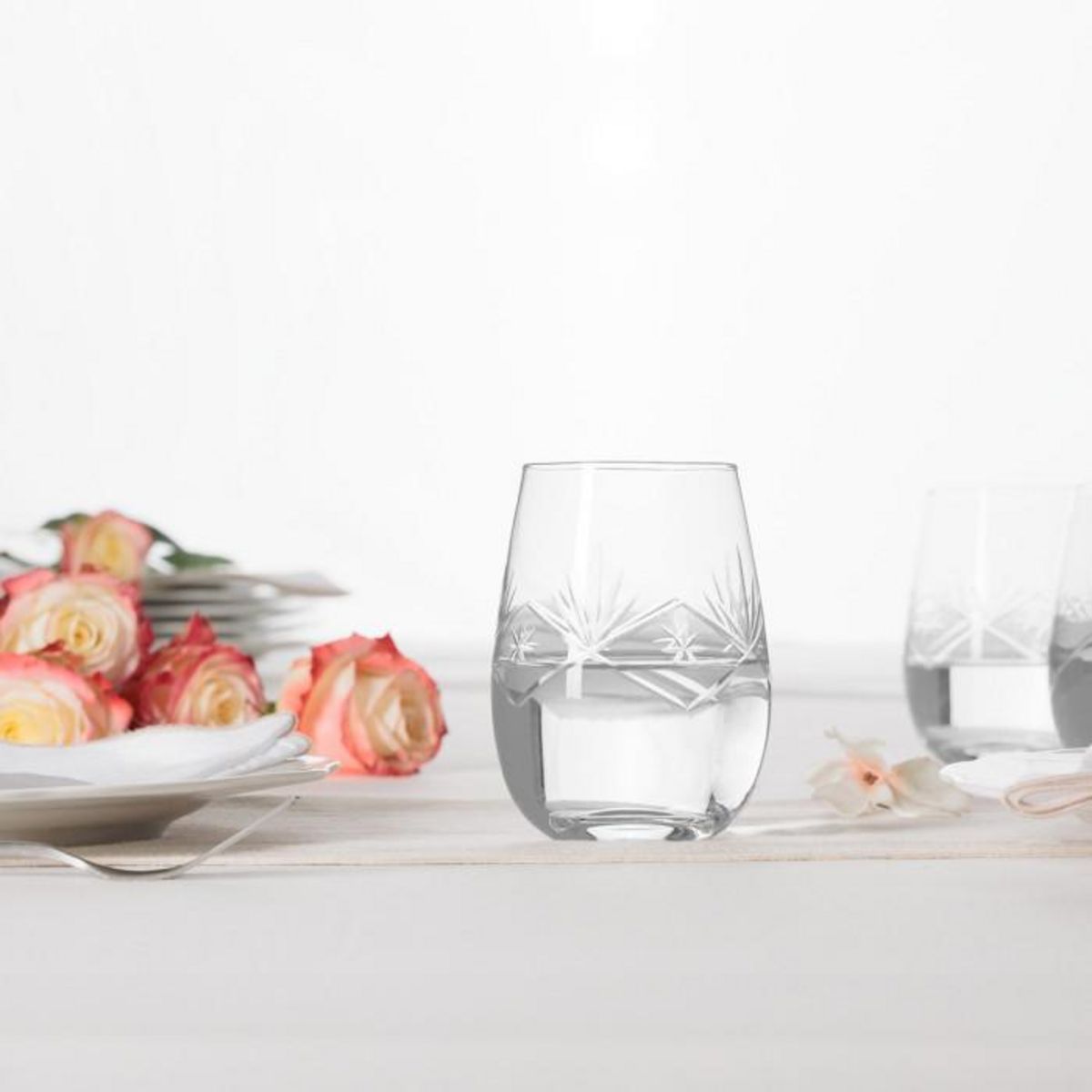 SECRET DE GOURMET Lot de 6 Gobelets Design  Victoria  42cl Transparent