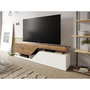Voir la diapositive 2 : BEST MOBILIER Pitt - meuble tv - 160 cm - style industriel