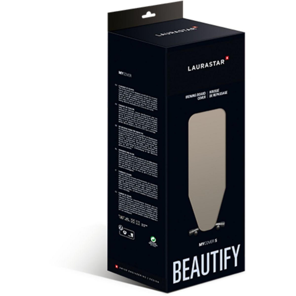 LAURASTAR Housse table à repasser My Cover Taupe 131 x 55 cm