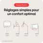Voir la diapositive 5 : LG Ecran PC 4K 32U889SA-W.AE Smart Monitor32'' IPS