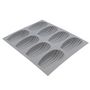 Voir la diapositive 2 : De buyer Moule silicone à madeleine - 1832.21