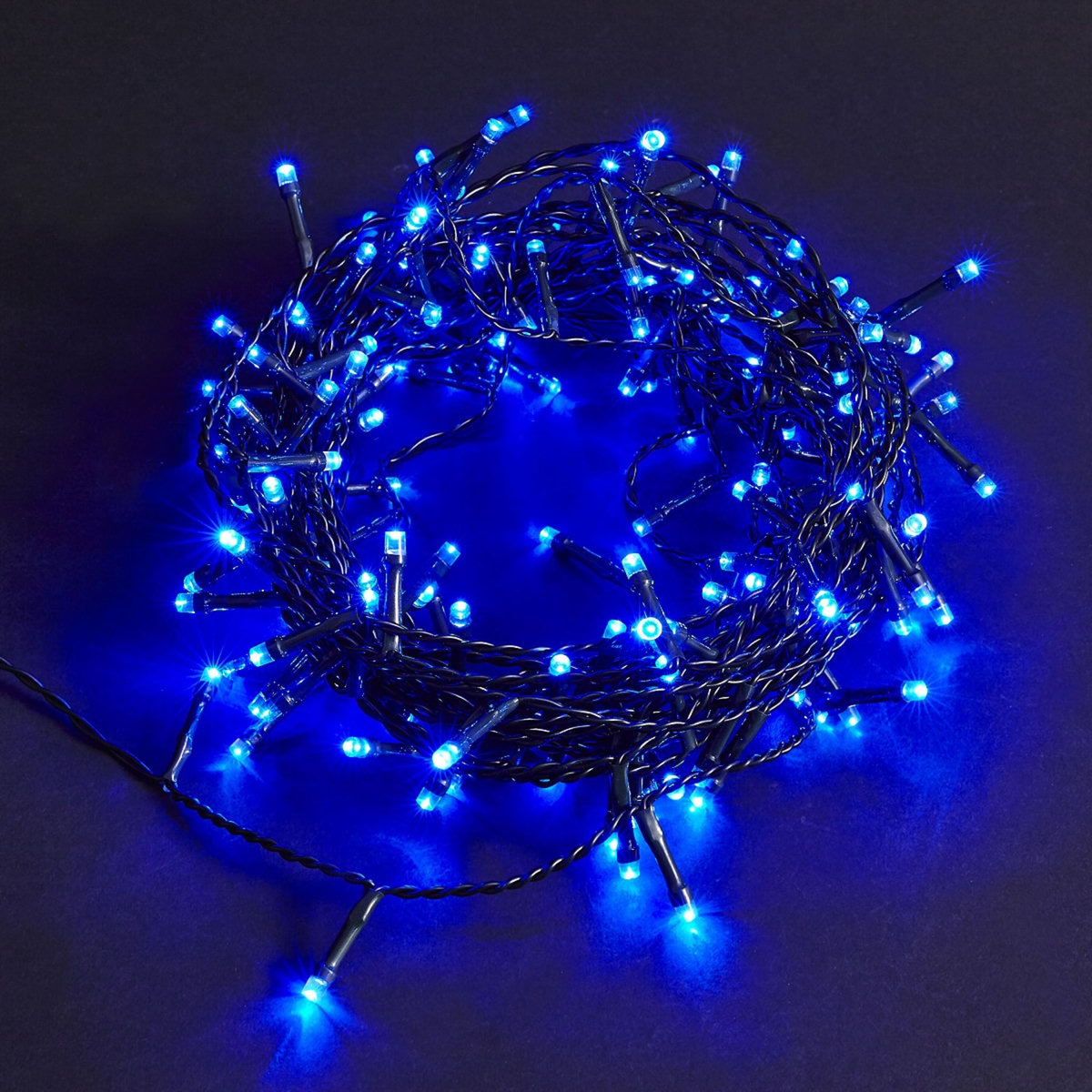 ACTUEL Guirlande lumineuse 150 led bleu - 14,68 m
