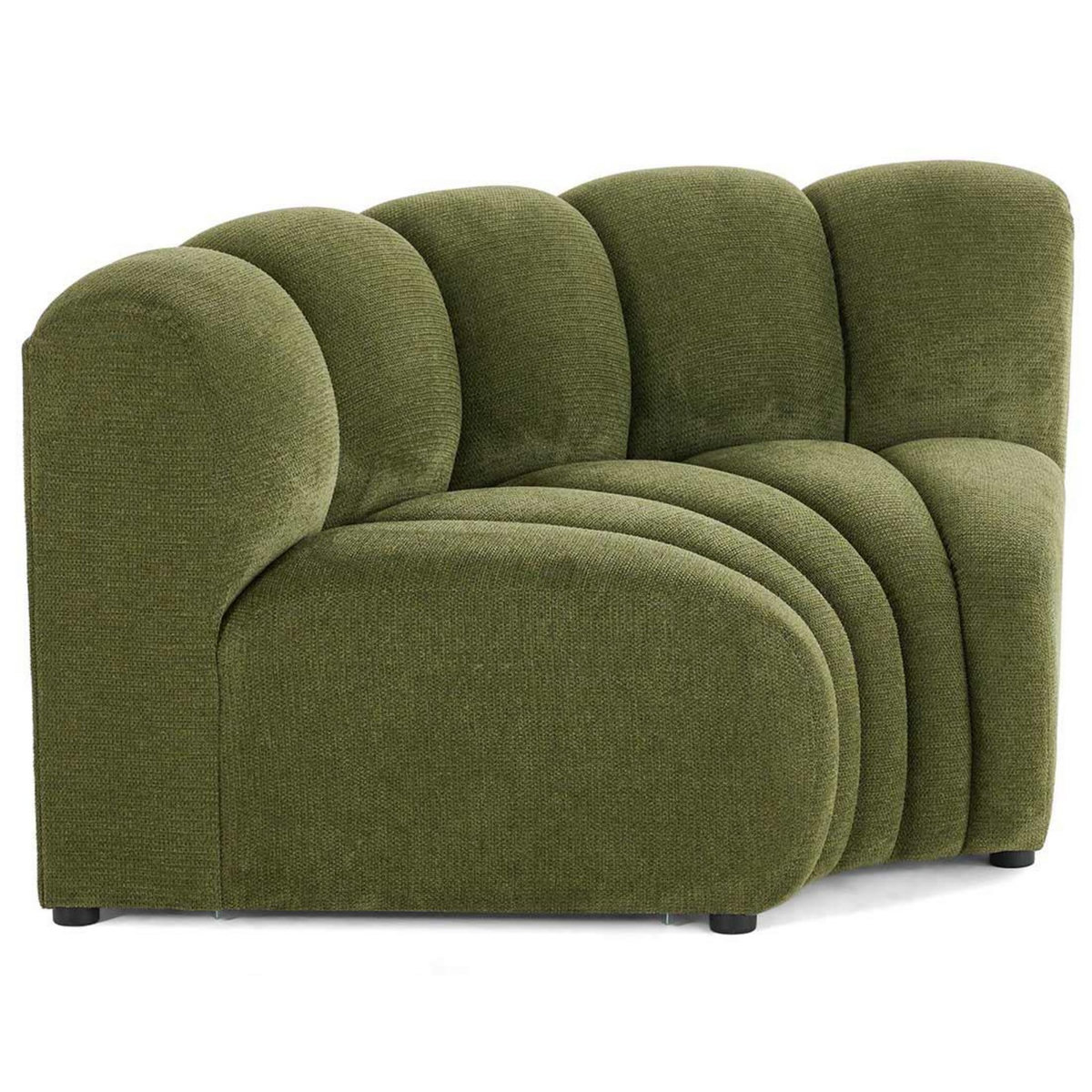 LISA DESIGN Debbie - module d'angle réversible en tissu texturé